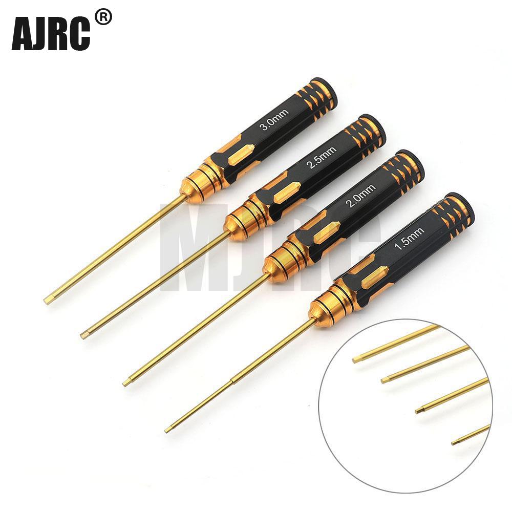 Rc Hobby Tool Kit - Ajrc 4 unids/set Chapado en titanio