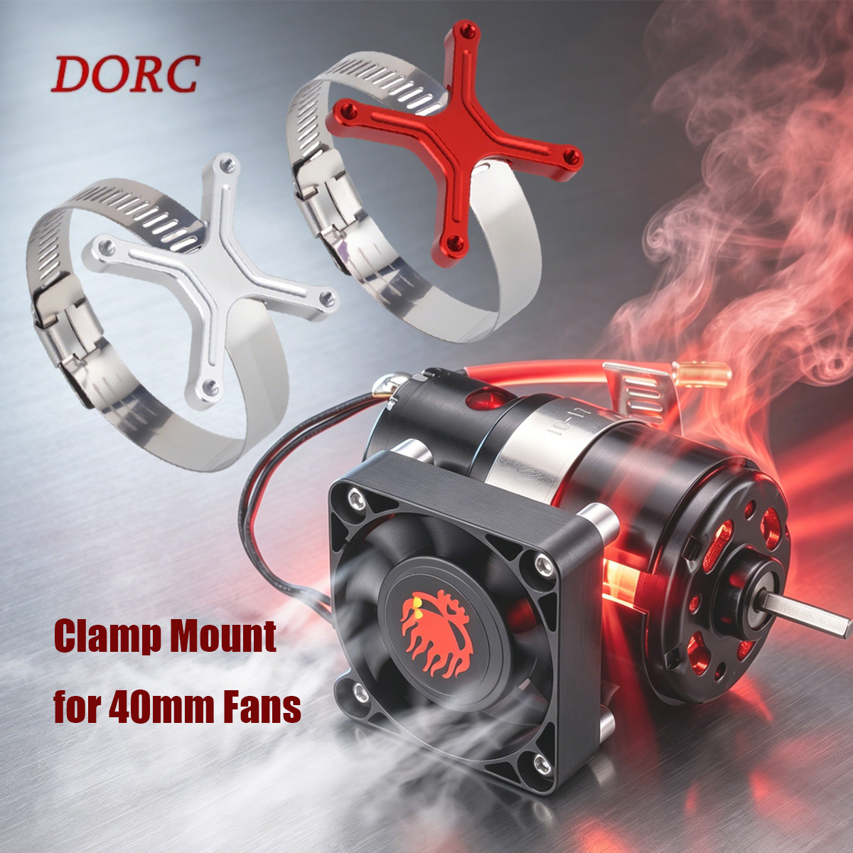Rc Hobby Wing - Soporte Universal Ajustable para Ventilador de