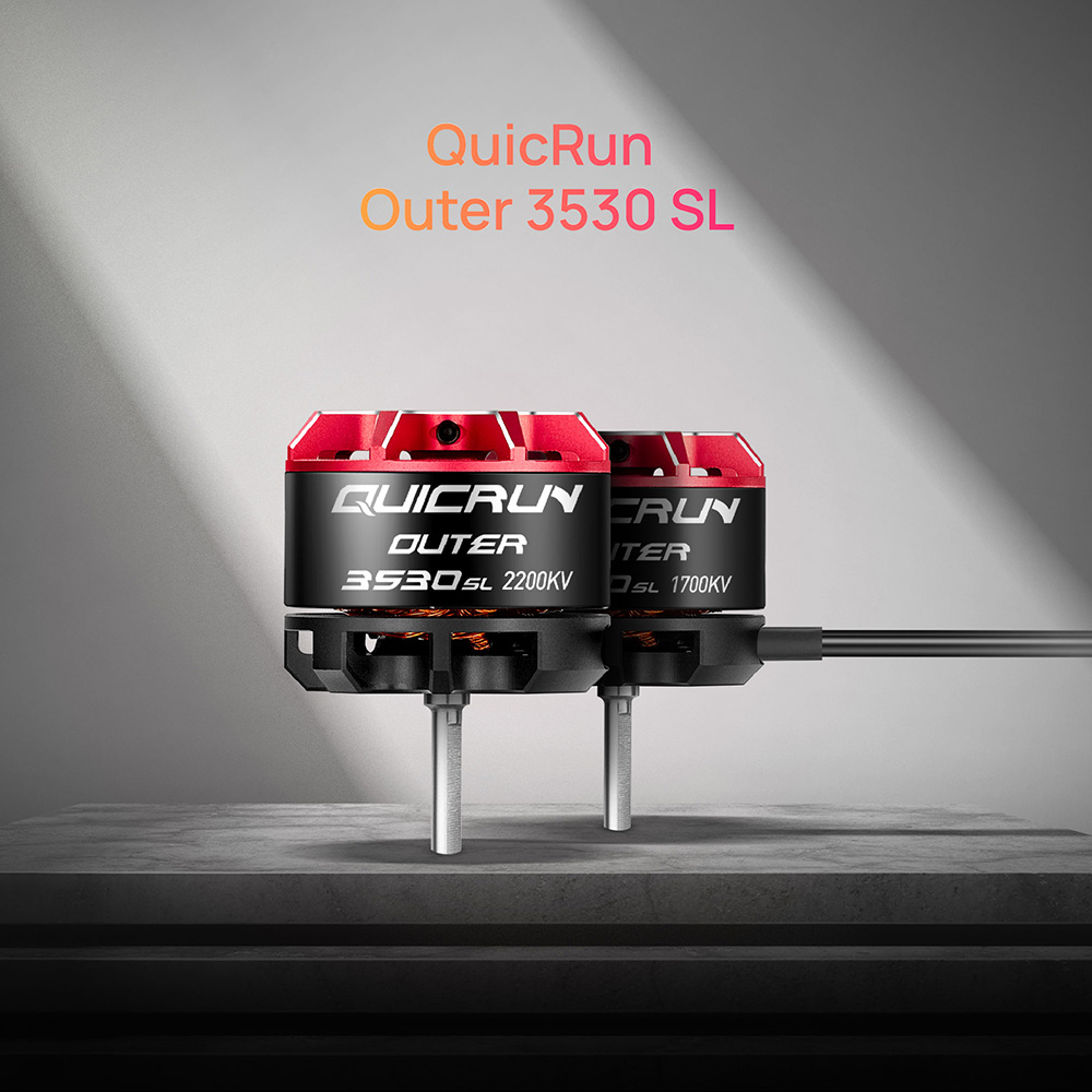 Rc Hobby Wing - Motor sin escobillas HobbyWing QuicRun Outer