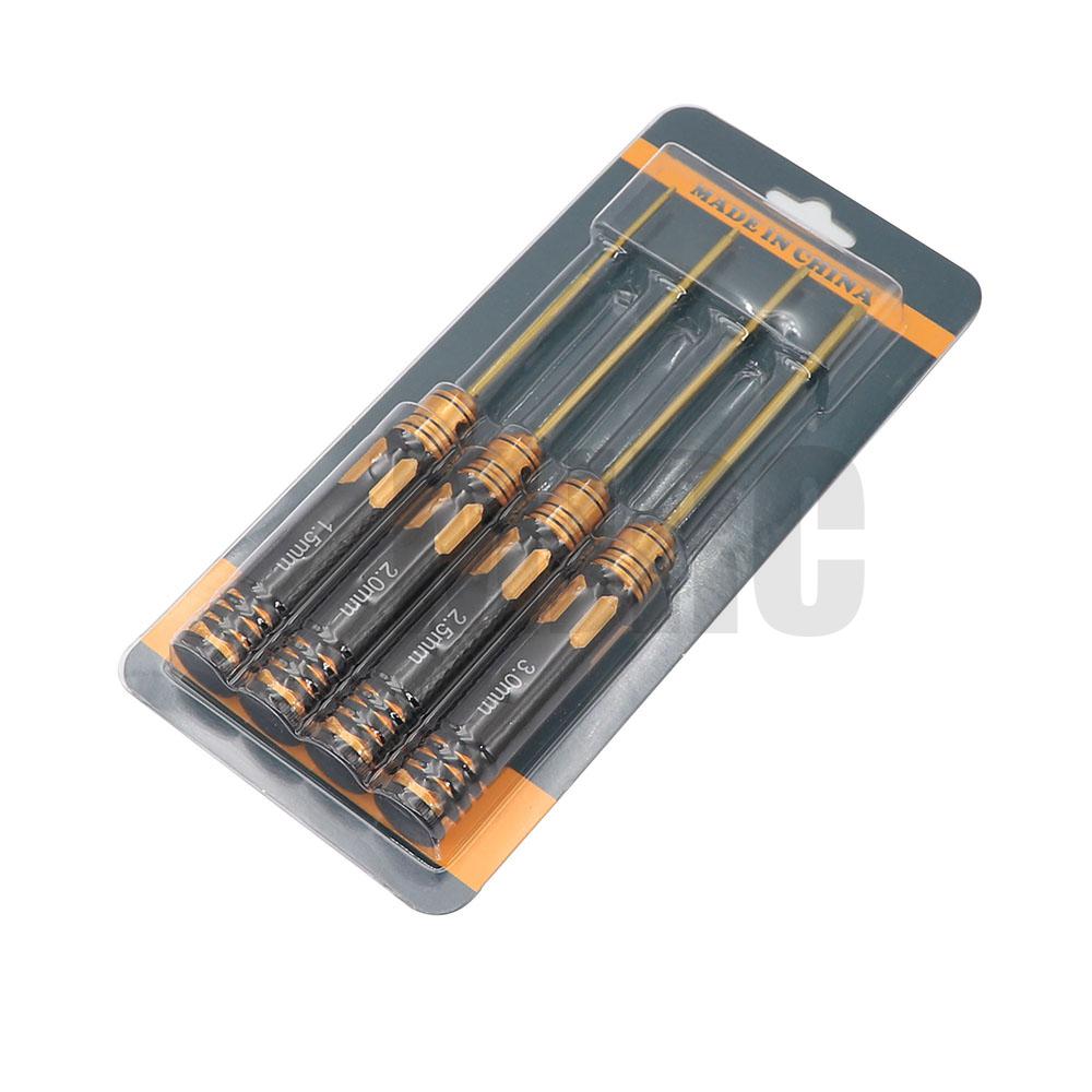 Ajrc 4 unids/set Chapado en ti - Rc Hobby Tool Kit reseña y precio