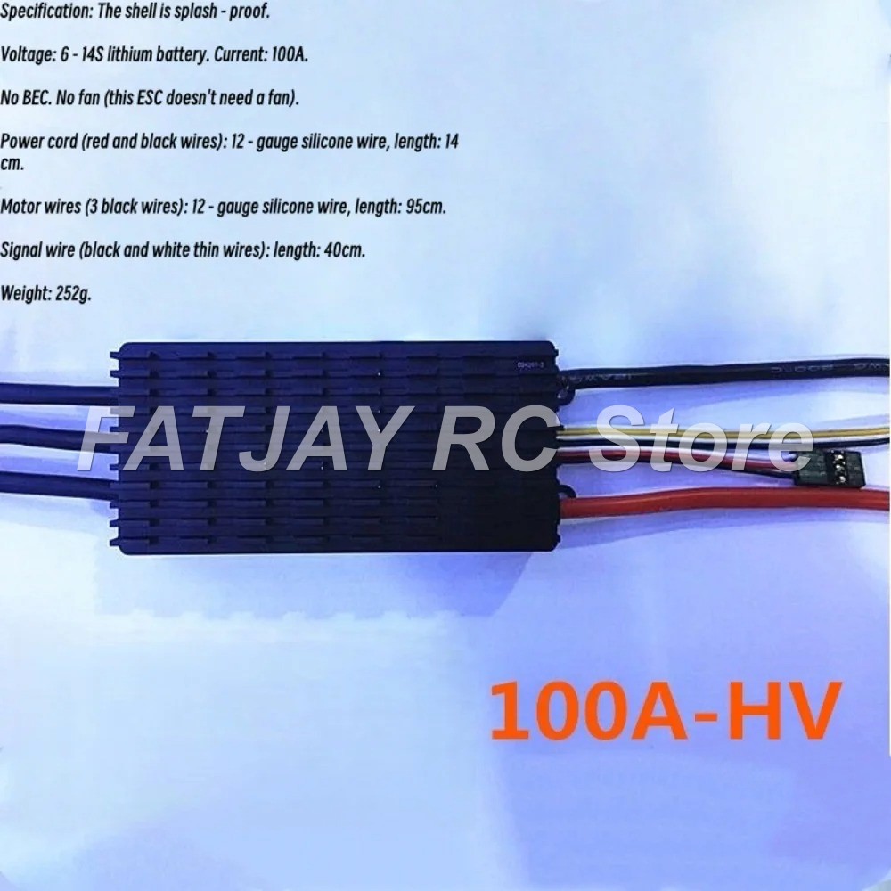 Hobbywing FATJAY XRotor-100A-H - Rc Hobby Wing reseña y precio