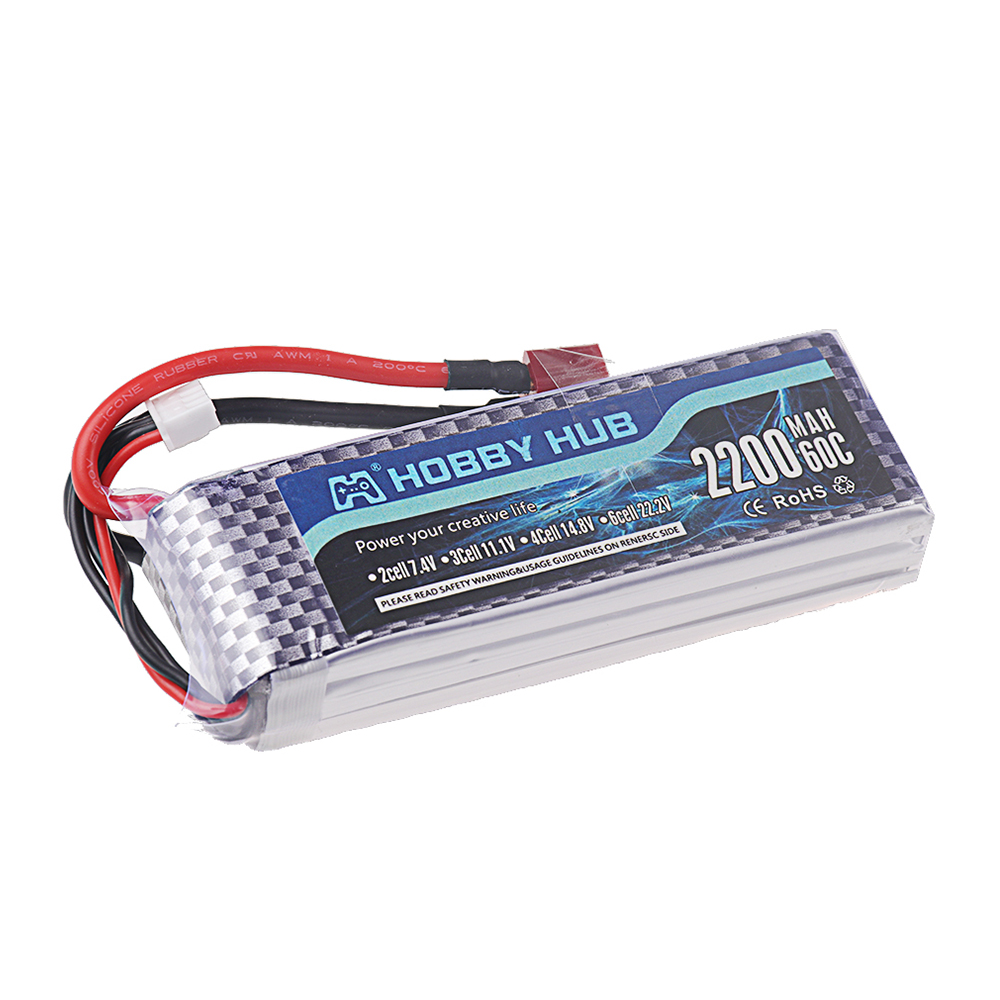 Batería Lipo 3S 11.1V Deans T  - Rc Hobby Helicopter reseña y precio