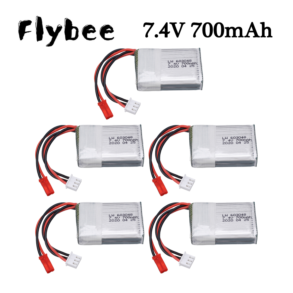 Batería Lipo de 7,4 V, 700mAh, - Rc Hobby Helicopter reseña y precio