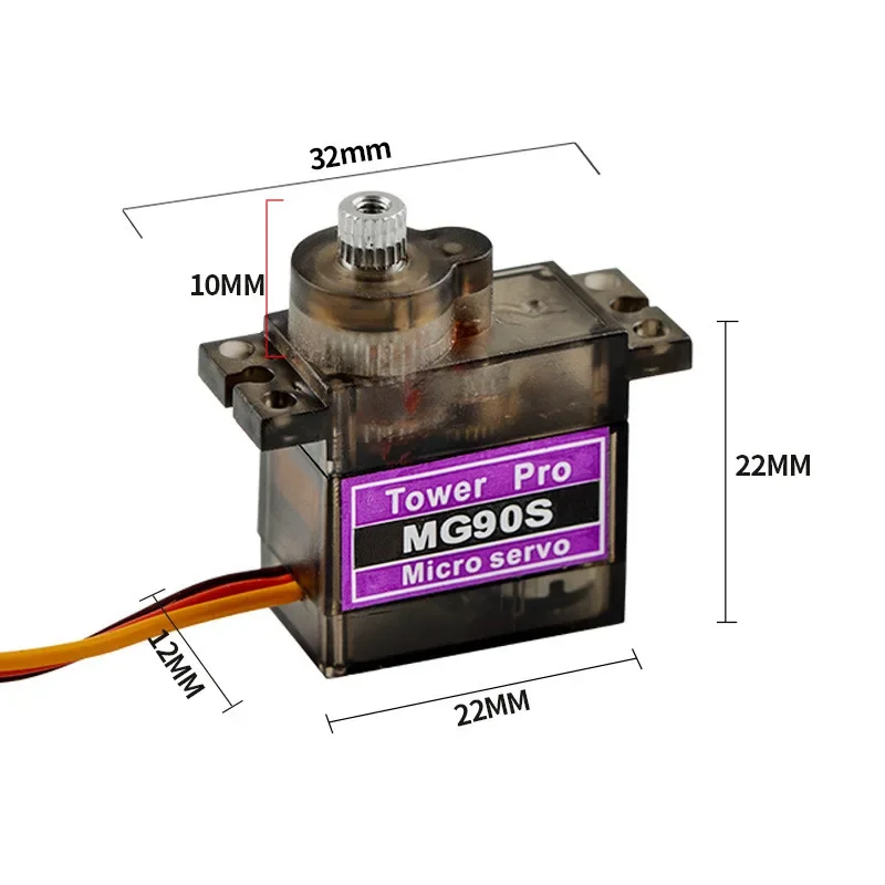 SG90/MG90S 9G Micro Servo Digi - Rc Hobby Wing reseña y precio